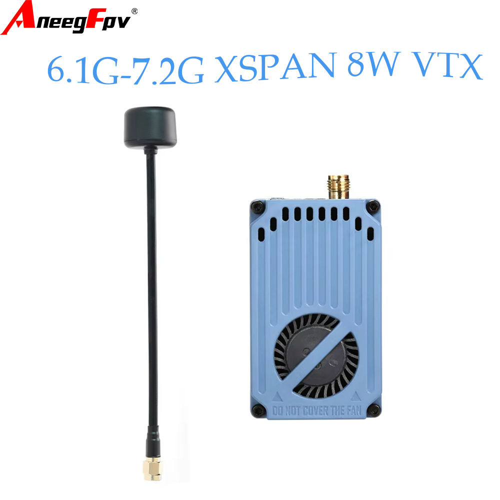 RUSHFPV 6.1‑7.2G 8W X61728 VTX - Vtx Video Transmitter 评论和价格