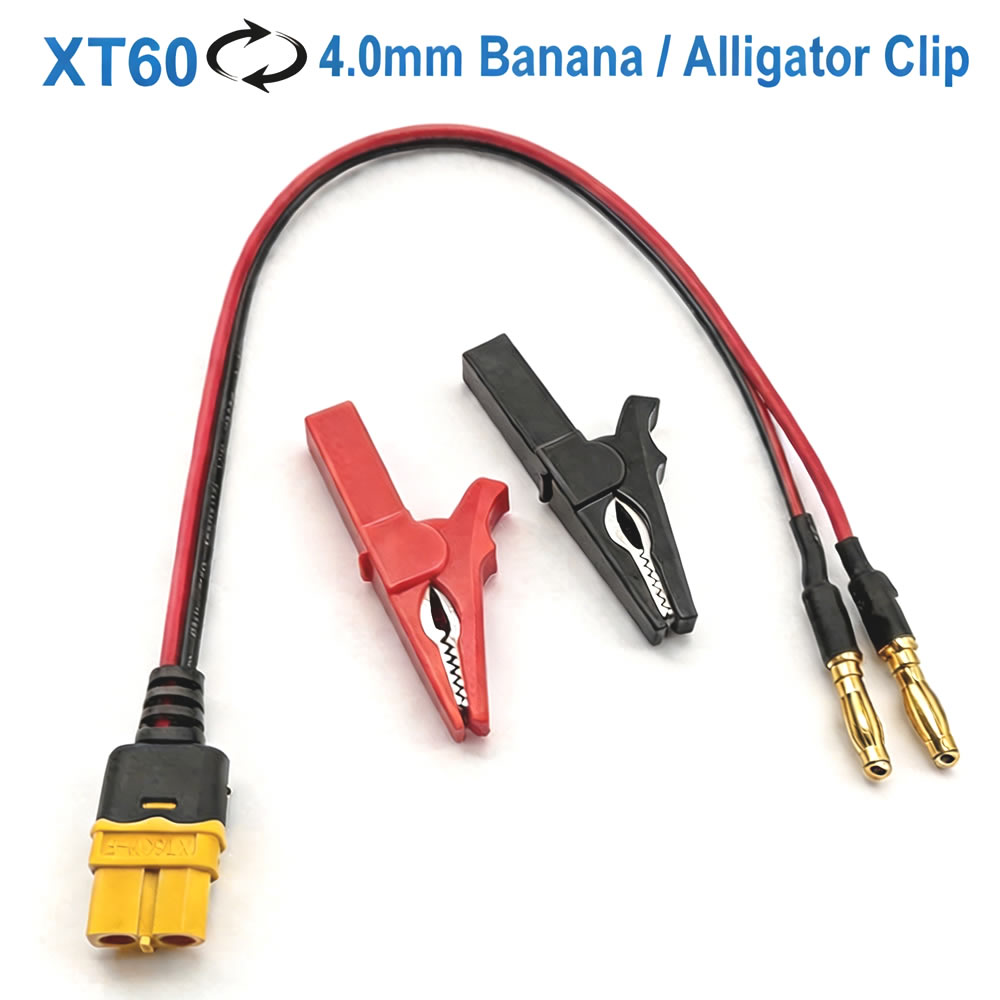 2-in-1 XT60 Connector to 4.0 B - Drone Smart Rc 评论和价格