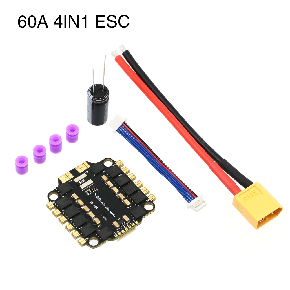 UAngel 4IN1 45A 60A ESC BLHELI - Esc 4In1 Brushless 评论和价格