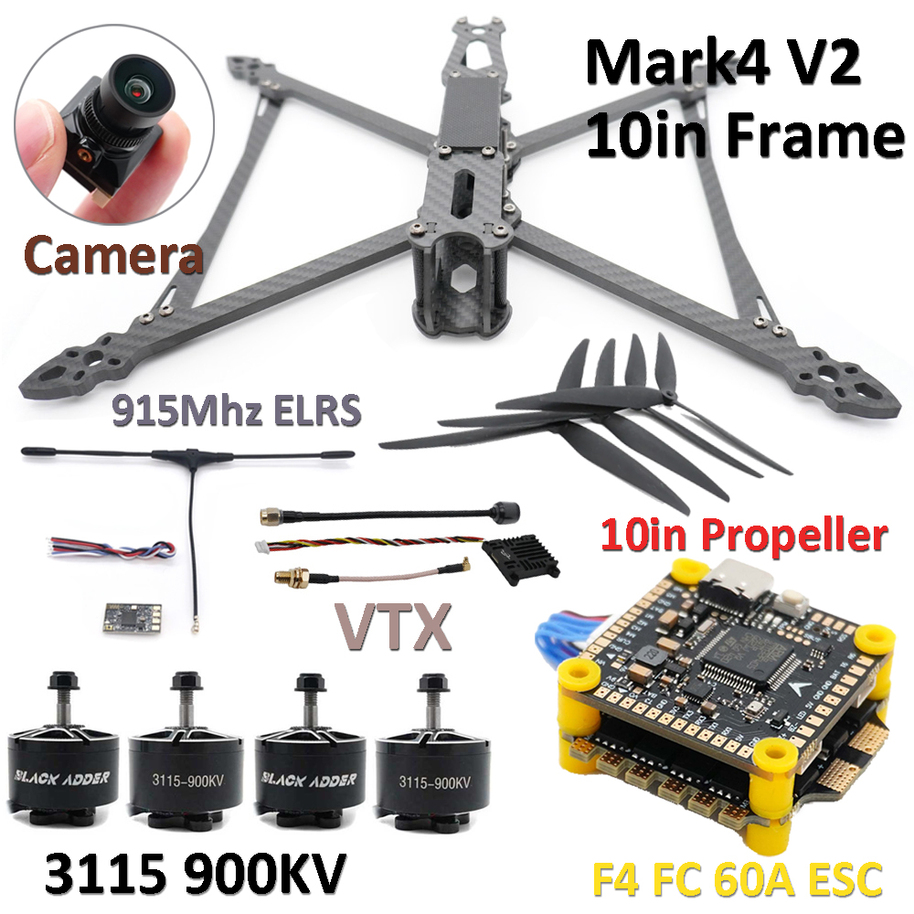 Mark4 V2 10in Frame Combo Set  - Esc 4In1 Brushless 评论和价格