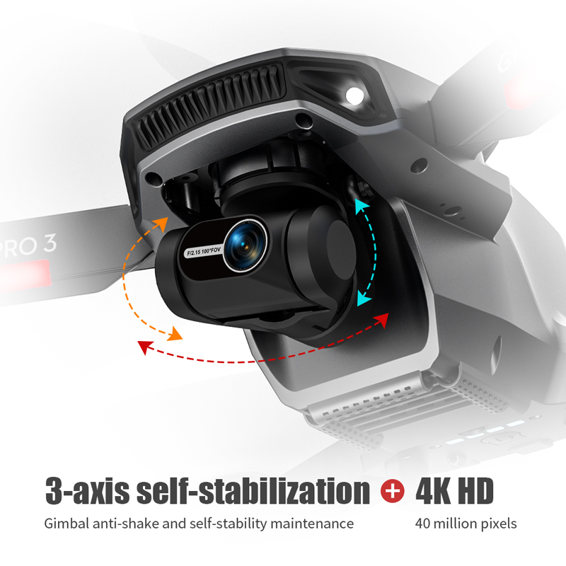 L106 Pro 3 Drone 5G WIFI FPV F - Drone Rc Foldable 评论和价格