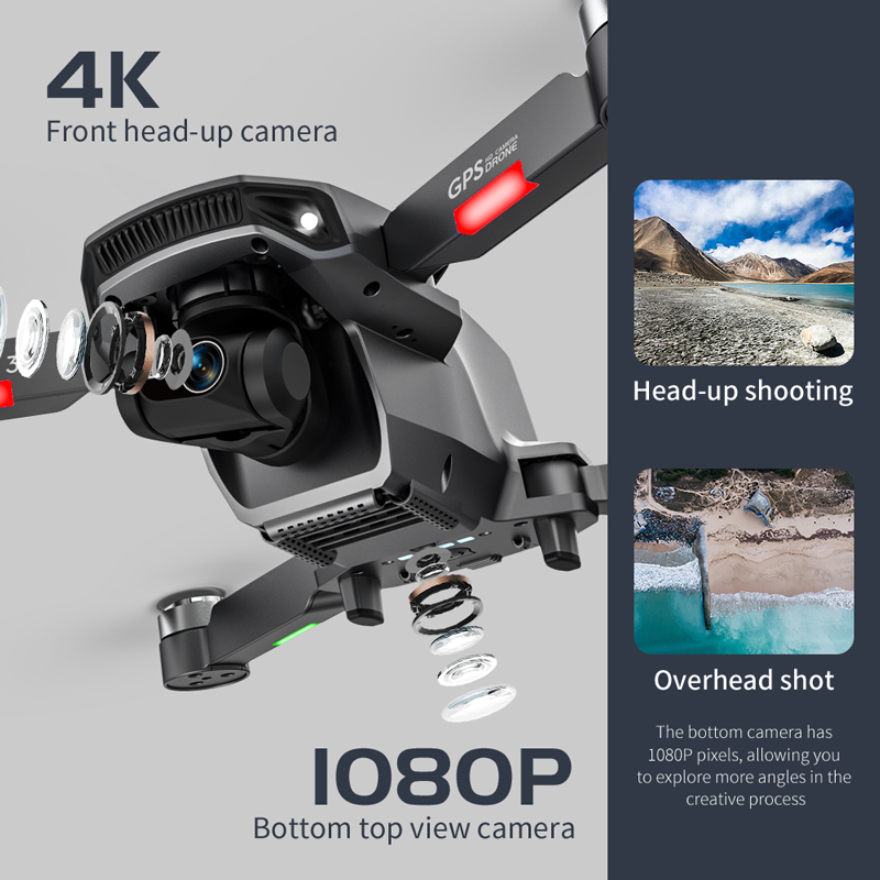 L106 Pro 3 Drone 5G WIFI FPV F - Drone Rc Foldable 评论和价格