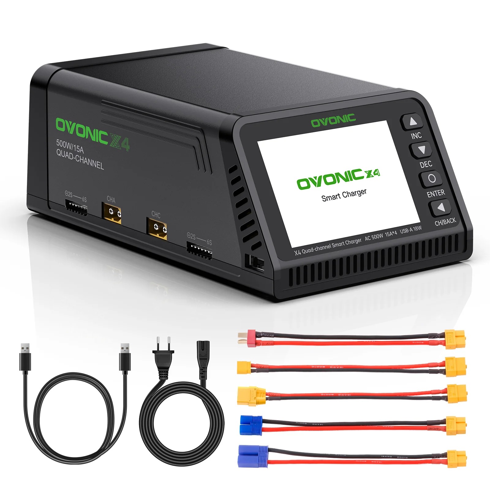 Ovonic X4 AC500W 4 Channel Sma - Drone Smart Rc 评论和价格