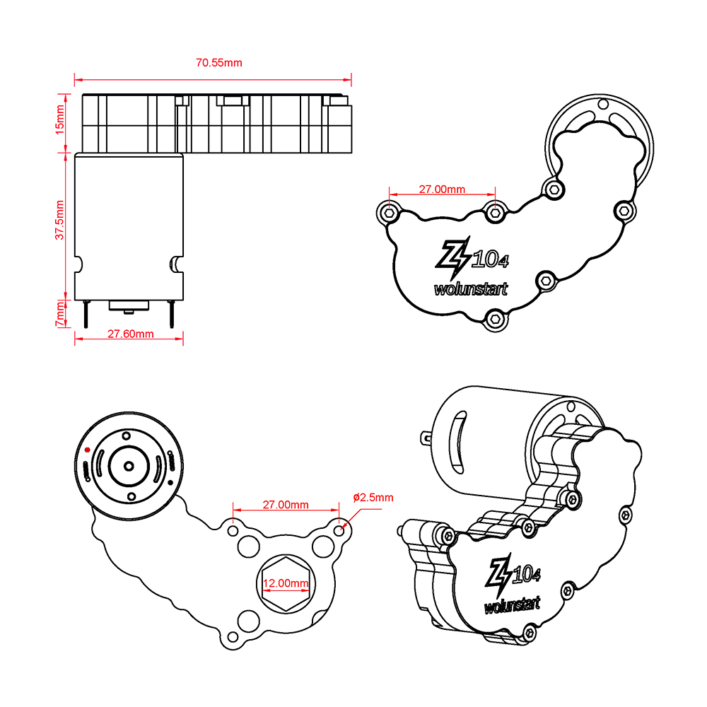wolunstart Z104 Nitro 1/10 RC  - Rc Suspension Arm 评论和价格