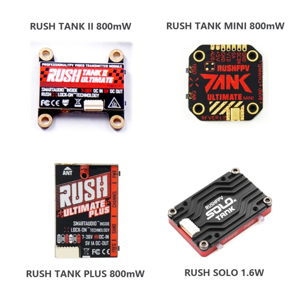 RUSH TANK Ultimate II/Mini/PLU - Vtx Video Transmitter 评论和价格
