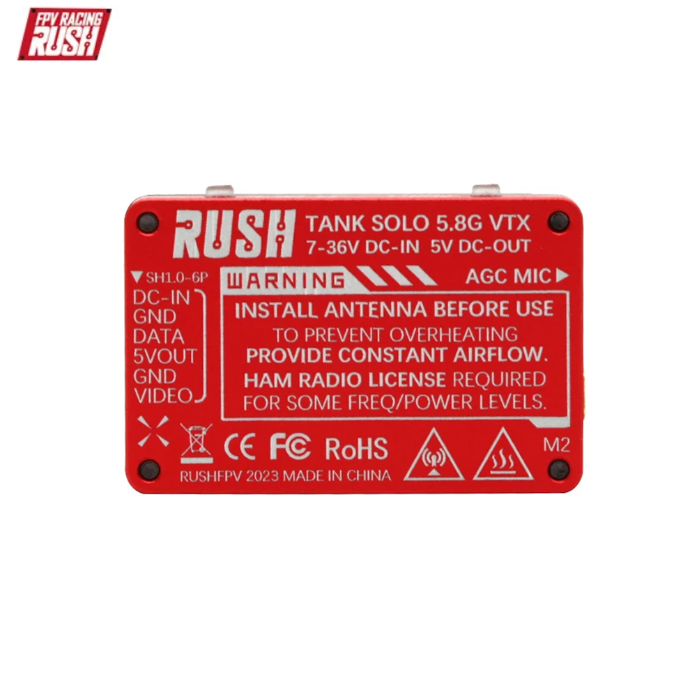 RUSHFPV Tank Solo VTX 5.8GHz 1 - Vtx Video Transmitter 评论和价格