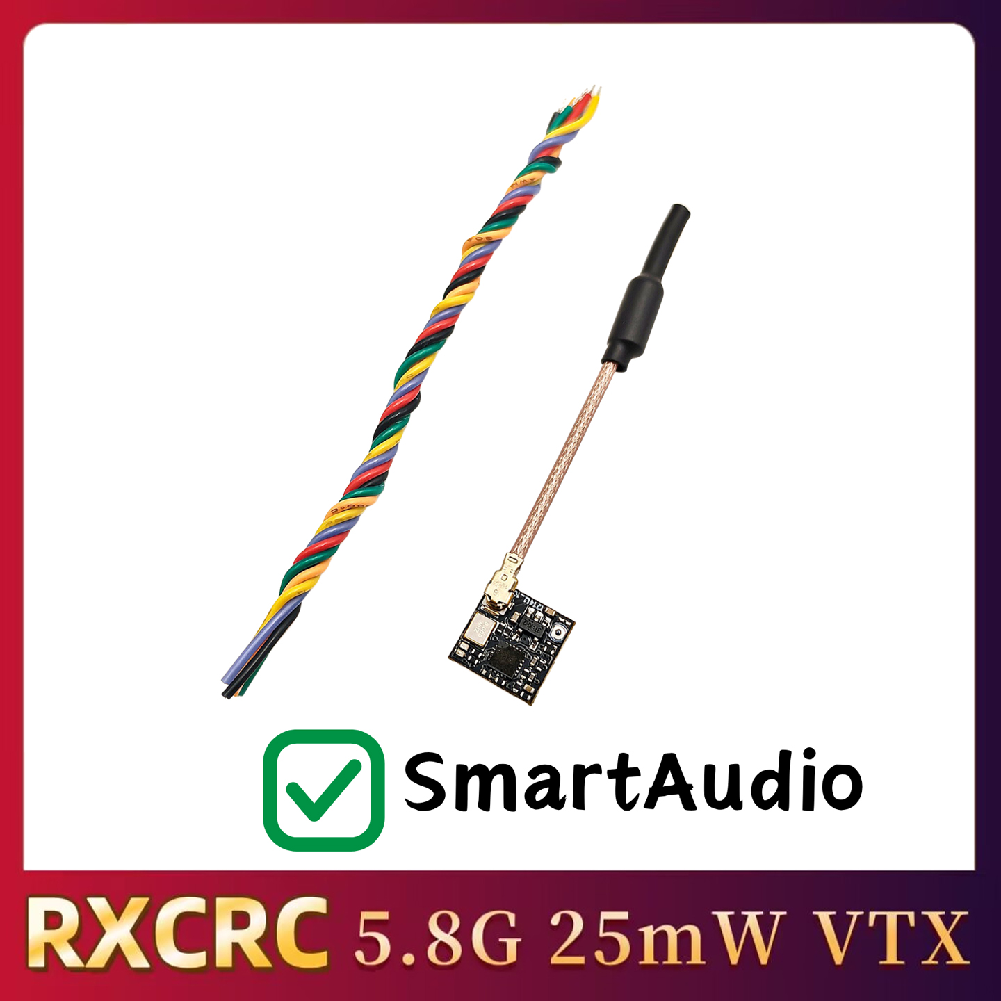RXCRC 5.8GHz 48CH FPV 25mW Ana - Drone Rc Remote 评论和价格