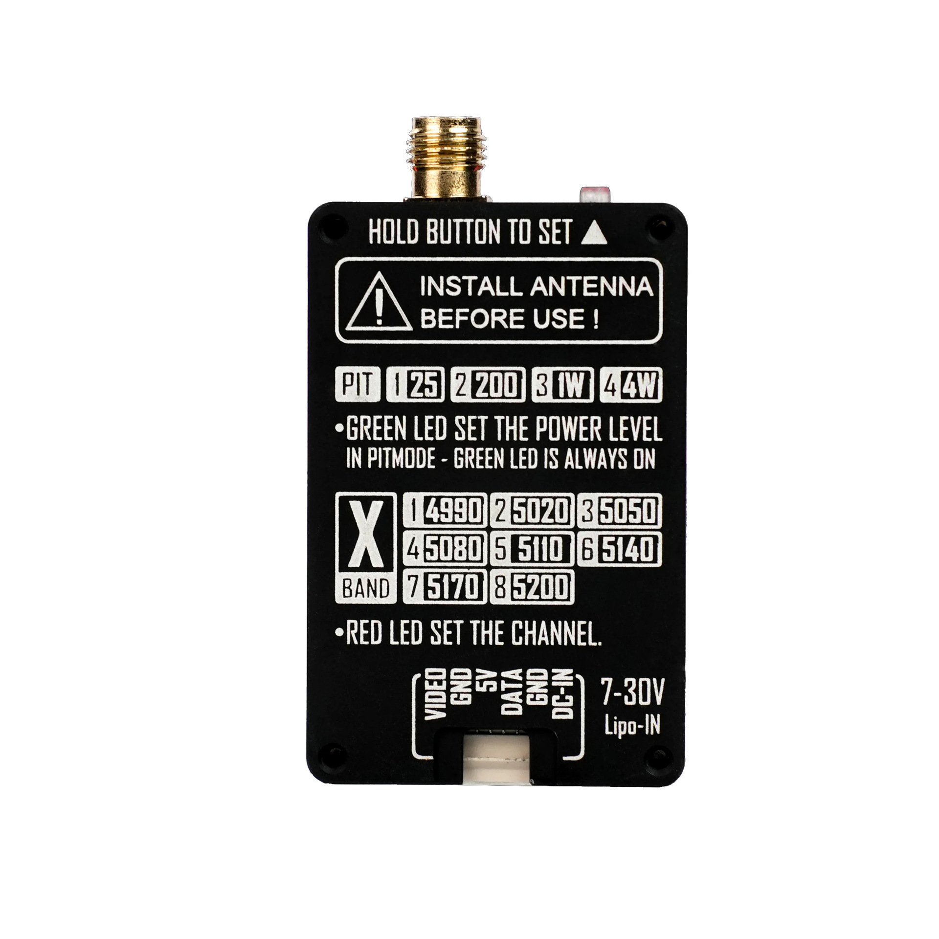 VTX RUSHFPV 4.9G 4W Video Tran - Vtx Video Transmitter 评论和价格